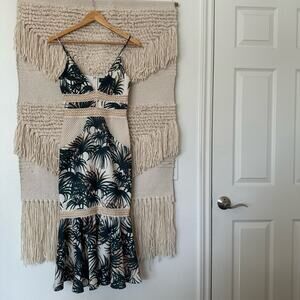 PatBO Palm Midi Dress